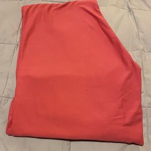 TC Coral Lularoe Leggings